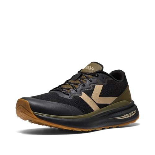 Мужские треккинговые ботинки KEEN WK500, Черный/Темно-оливковый, Размер 26.0 см