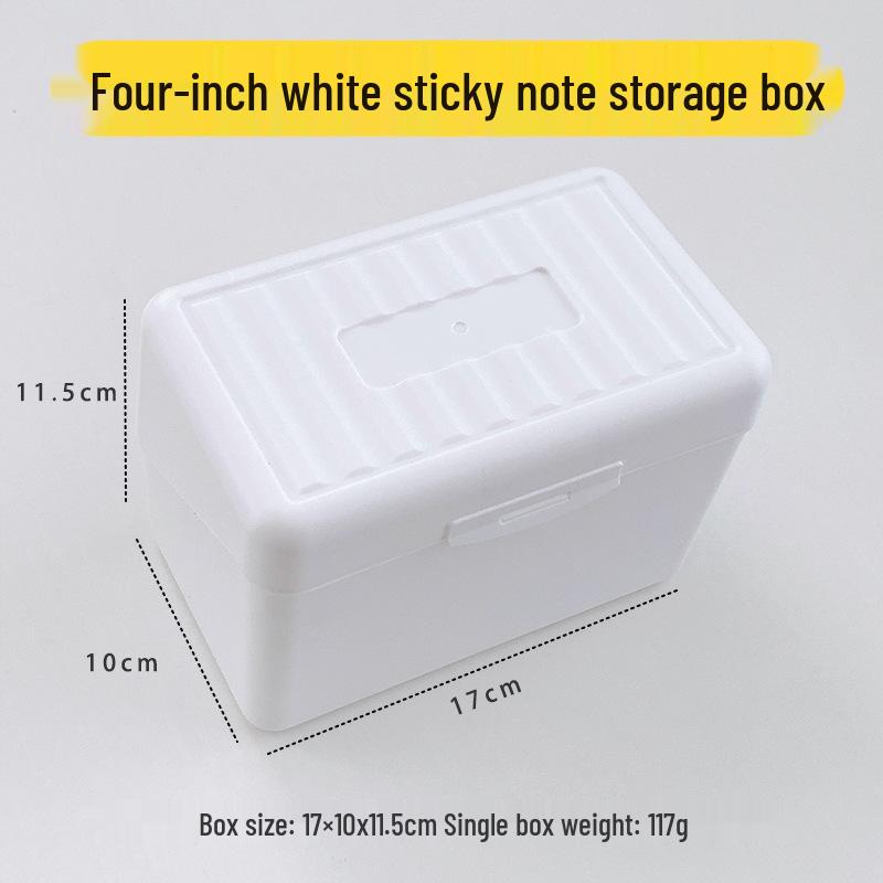 Retro Extra Large 4-Inch Desktop Index Cards with Horizontal Line Sticky Notes, 230g Thick Cardstock