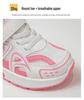 2026 Spring Kids' Breathable Mesh Sports Shoes - Versatile, Fashionable, Soft Sole, Non-slip Casual Footwear for Medium & Large Children