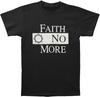 Faith No More Men's Classic Logo Black Slim Fit T-Shirt Black