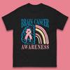 Brain Cancer Awareness Mens T-Shirt Womens Tops Tees