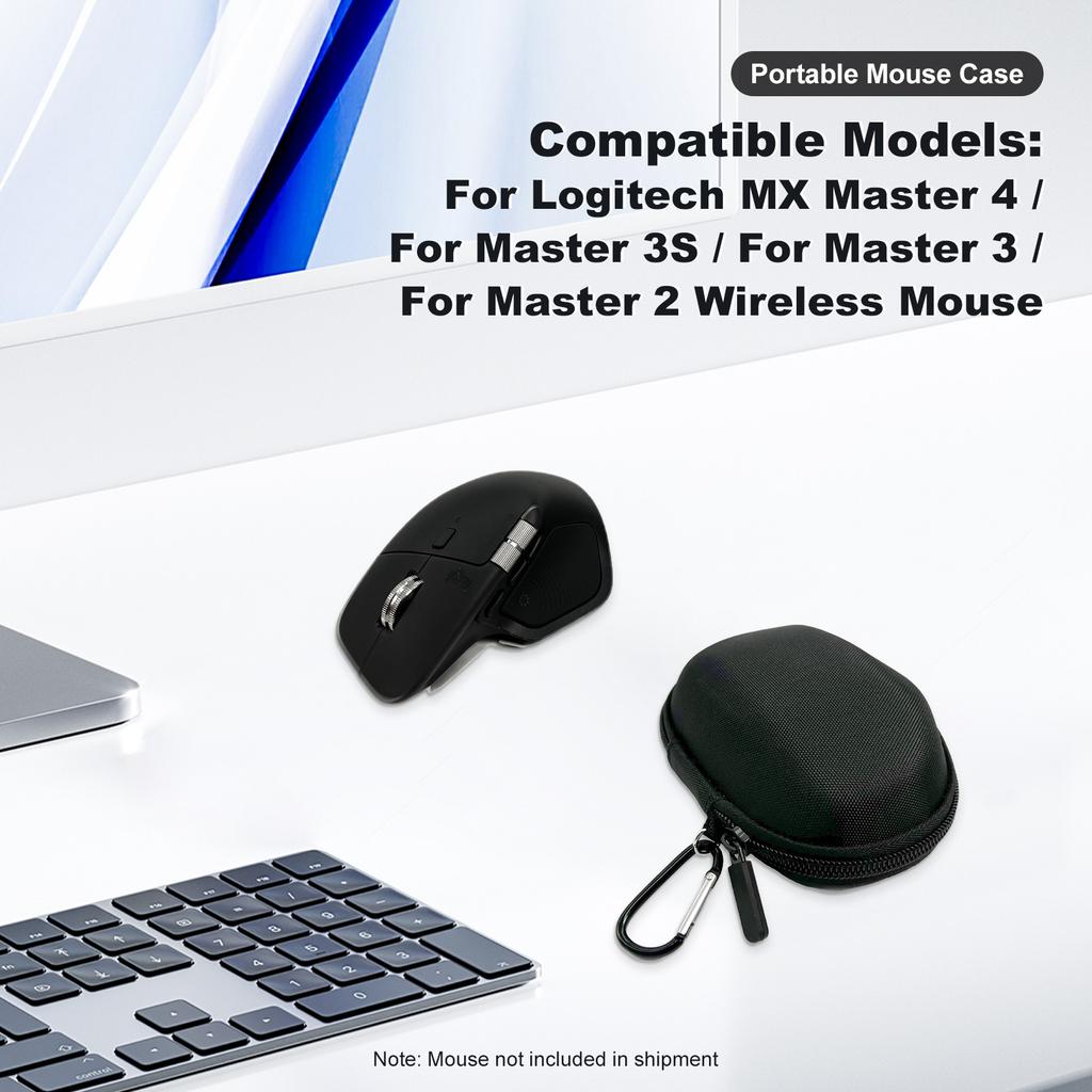 Wireless Mouse Carrying Bag Mouse Travel Case Compatible for Logitech MX Master 4/3S/3/2