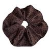 Autumn and winter, lazy and casual temperament, oversized leopard print large intestine hair tie, high-end low-ball hair tie for women