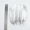 Gold Silver Goose Feathers For Crafts Duck Turkey Feather Decor Hats Jewelry Handicrafts Manmade Decorations Wedding Accessories