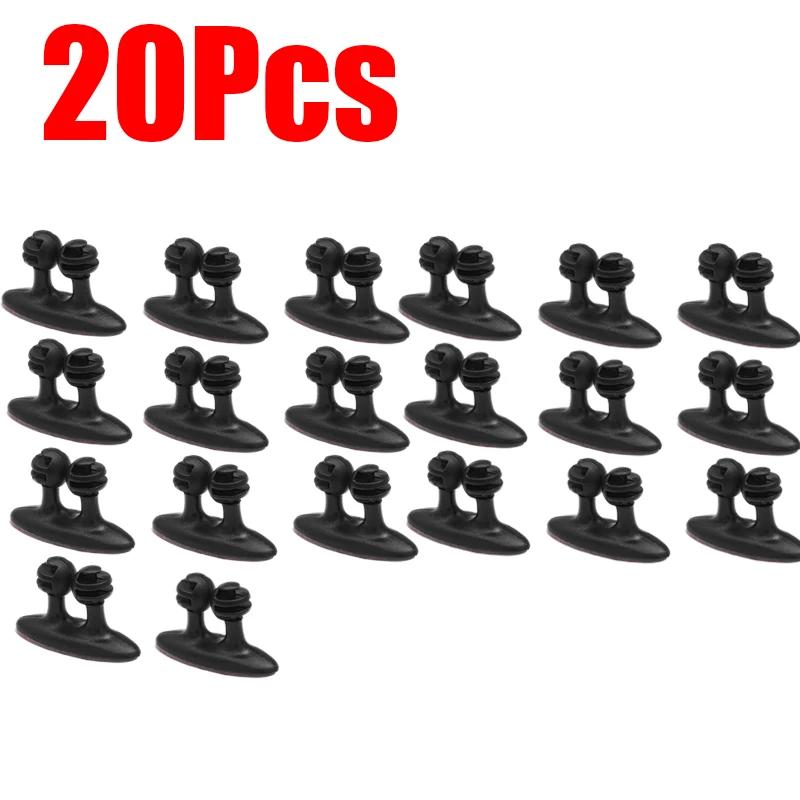 Charger Cable Organizer Clip Adhesive Car Cable Headphone Cell Phone Multifunctional Cable Car Interior Decor Accessories1-20Pcs