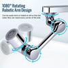 New 99% Universal 1080° Rotary Extender Faucet Aerator Robotic Arm Plastic Splash for Kitchen Washbasin Faucets Bubbler Nozzle