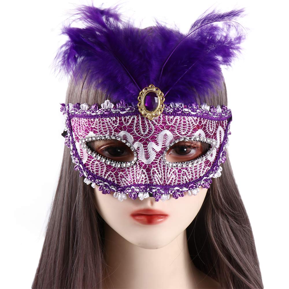 The Phantom Dancer Mask Halvmaske Ballfestrekvisitter Fest Cosplay-rekvisitter Halloween-masker