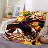 Custom Name My Hero Academia Theme Printed Blanket - Perfect for Couch, Bed, Travel & Outdoor Use | Machine Washable, Cozy & Durable.