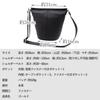 VITAFELICE Genuine Leather Bucket Shoulder Bag for Women, sib-20049n (Light Gray)
