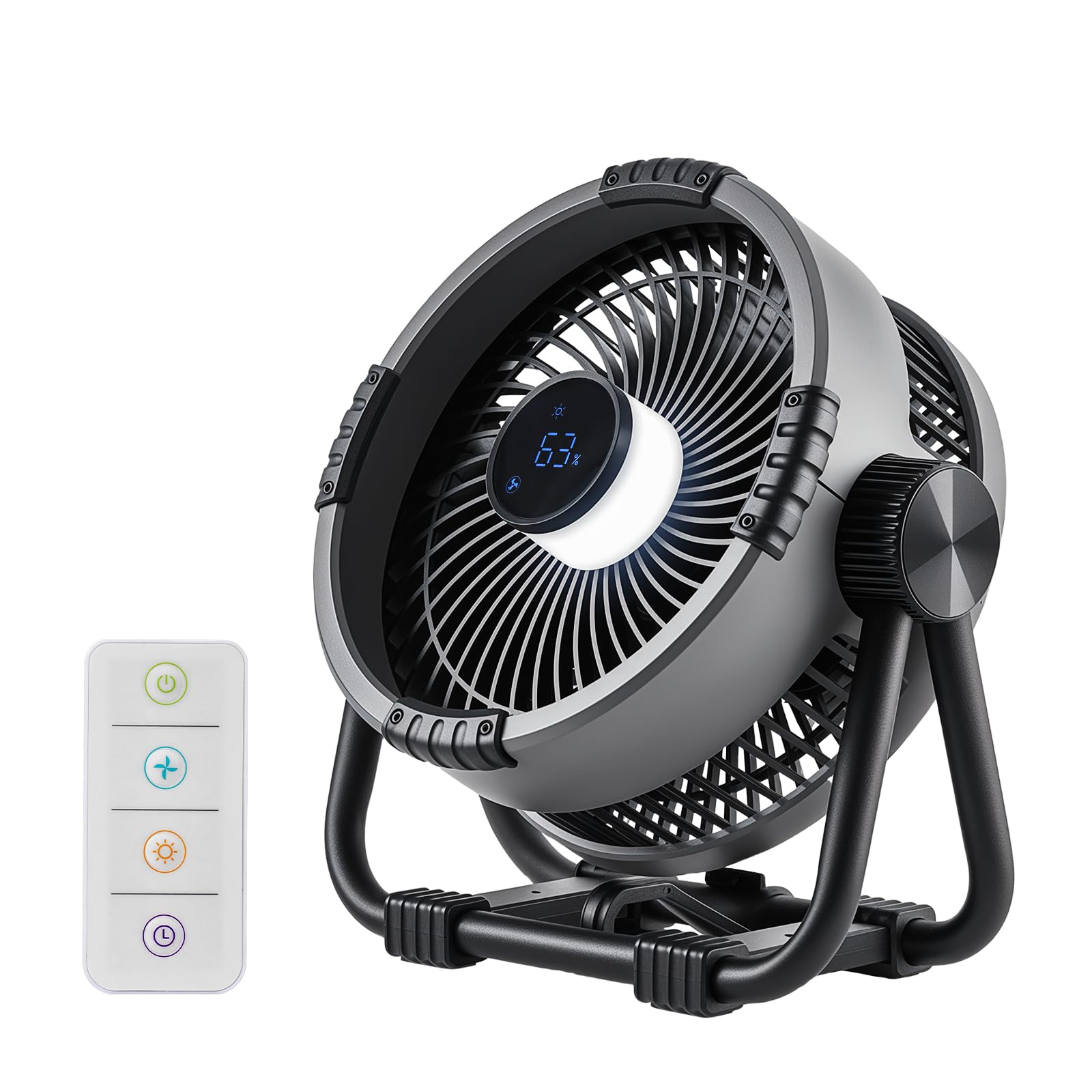 

экстремальная жара Циркулятор BougeRV Кемпинг Поворот на 90 градусов вверх и 4 уровня сильного ветра Ночь До 8 часов Таймер Легко Подходит для сна в