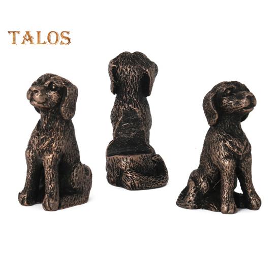 

3 шт. опора для цветочного горшка, декоративные садовые животные, растения, ножки для цветочного горшка, подъемники для горшков из синтетической смолы Little Dog