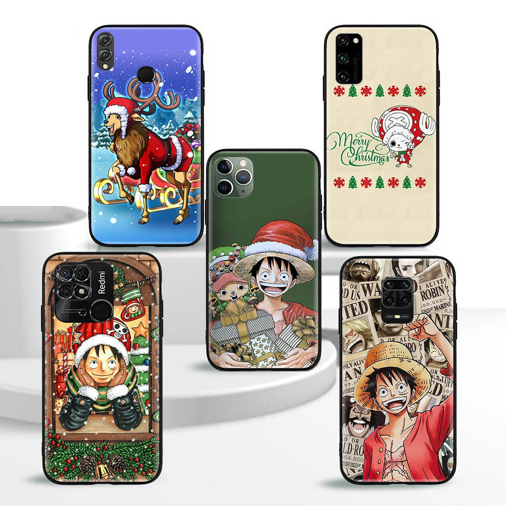 W-23 One Piece Christmas Soft Case for Samsung A04s A05s A10s A11 A12 A14 A15 A22 A23 A32 A50S M31 M51 M52 M53 A25 A30S A51 A52 A55 A70 A71 A72 S10 S9