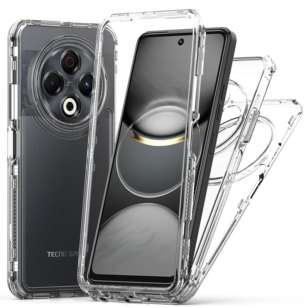 

Для чохла TECNO Spark 30 4G Прозора акрилова TPU кришка для телефону проти подряпин A