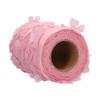 Flowers Tulle Rolls 10cm 10yd Premium Polyester Flexible Wide Application Exquisite Sparkling Tulle Rolls