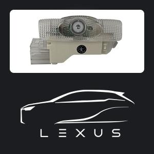 2 Stück Auto Tür Willkommenslicht für LEXUS ES LS IS IF LX RX GS GX HS NX LM LC LF RZ RC HD LED Lampe Nachrüstung Laser Dekor Projektor