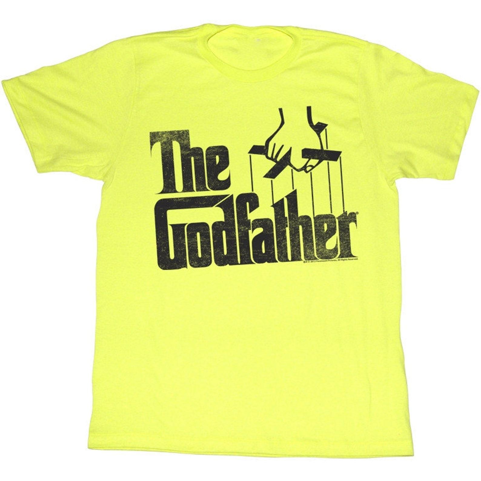 Godfather Logo Yellow Heather Adult T-Shirt XL