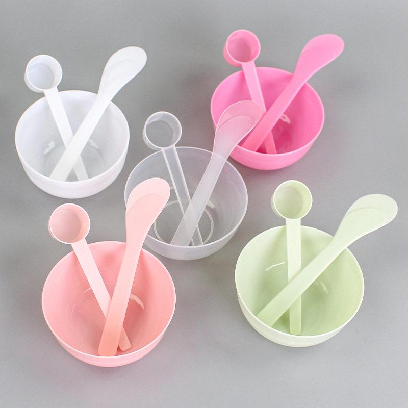 Mask Bowls Set Face Mixing Facial Masks Applicator Stirring Maker Measuring Tool Makeup Rubber Facials Bowl Tools