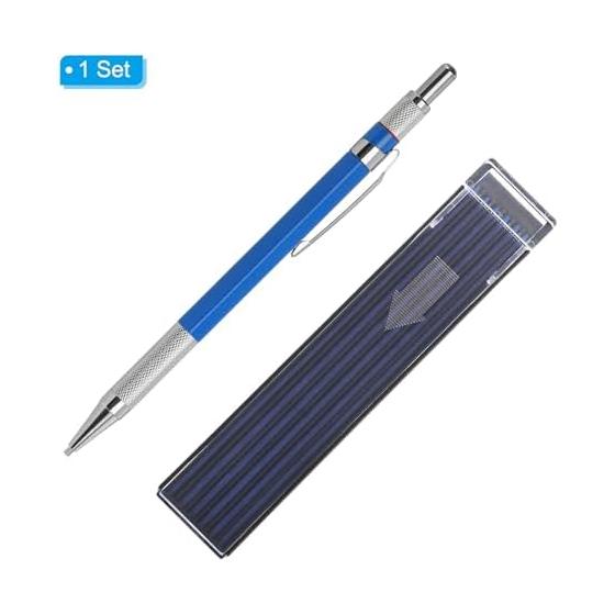 PATIKIL 12 Color Mechanical Pencil with Refill, Smooth, Comfortable to Write, Portable, Convenient, Built-in Sharpener, For Drafting, Painting,