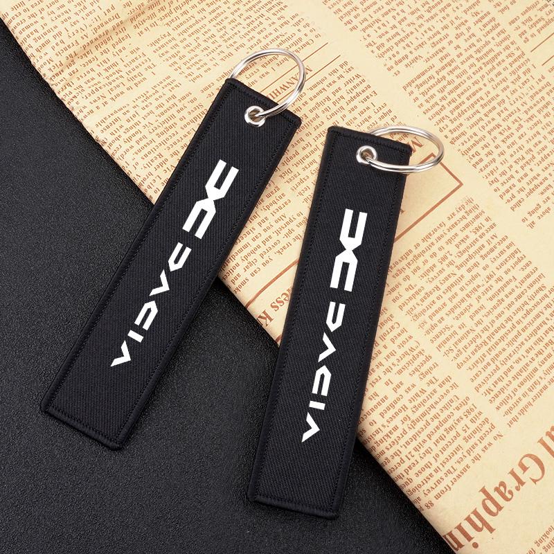 Lona Regalo de Moda Llavero de Coche Llavero Llavero Para Dacia Logan Sandero Duster Lodgy Spring Dokker Jogger Bigster Accesorios