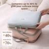 Travel Organizer Bag With Nylon Material For Packing Clothes And Lingerie In Compact Cube Shape For Travel Use