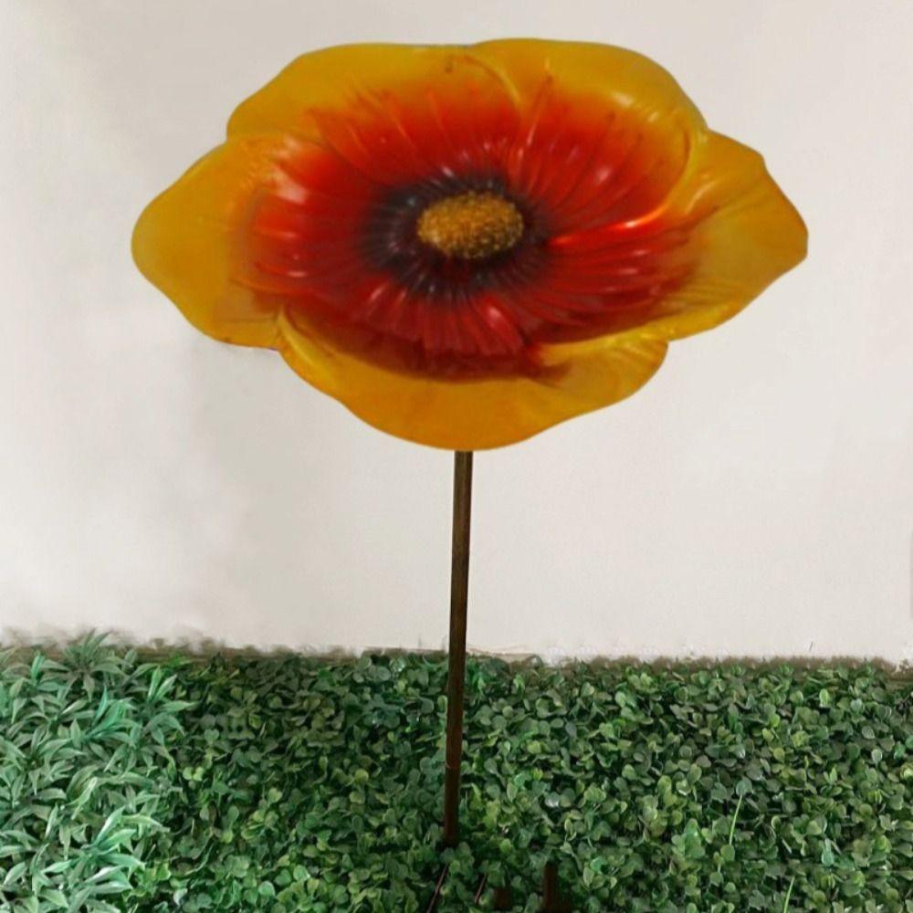 Iron Bird Feeder Plugin Large Capacity Bird Water Bowl Bird Feeding Dish  Outside Patio