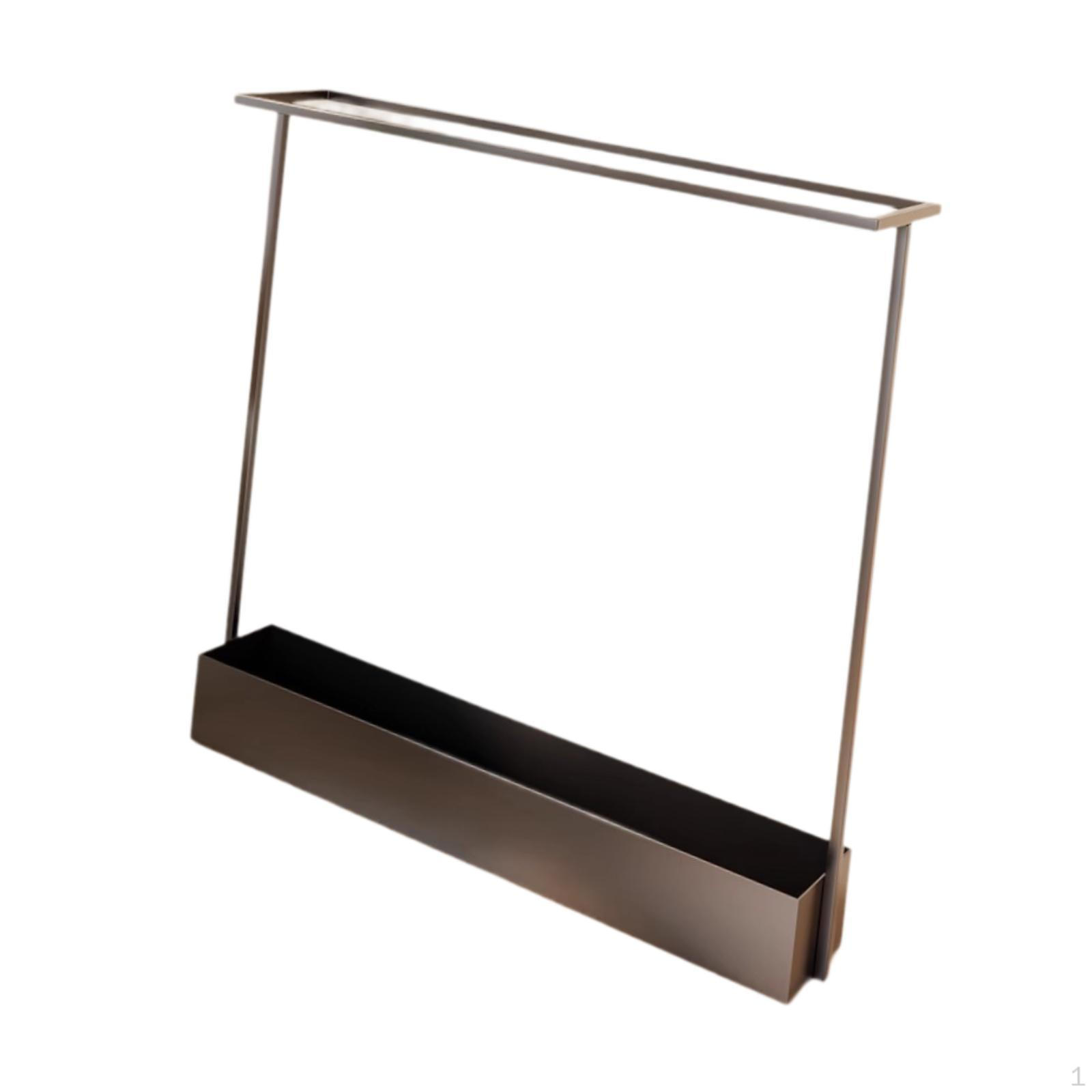 

Стойка-органайзер для инвентаря для бадминтона для демонстрации ракеток в школе и на стадионе чёрный