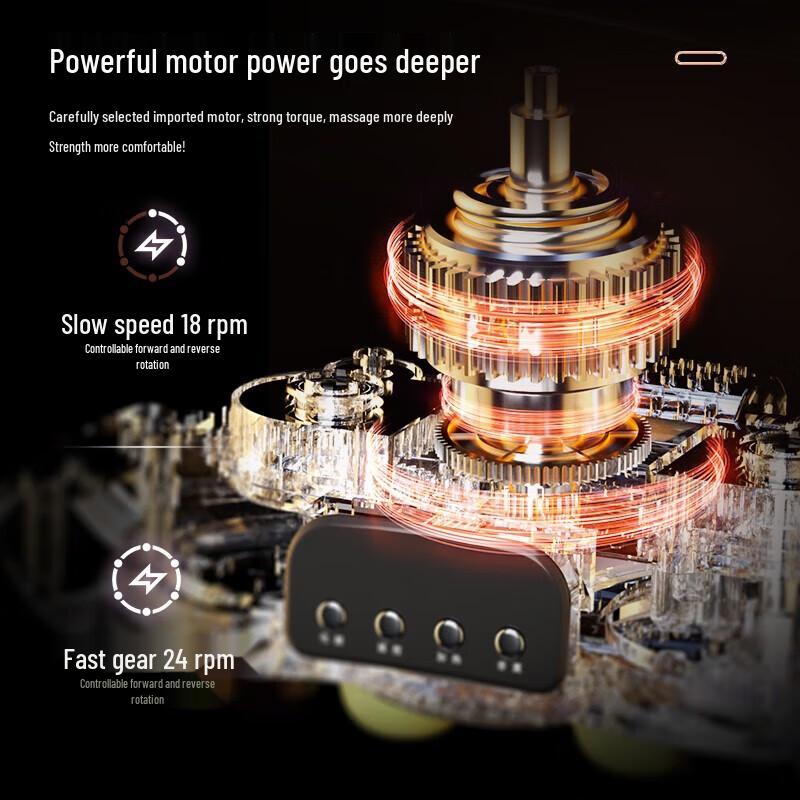 AUX Smart Bianstone Waist and Abdominal Massager CN plug (adapter included)