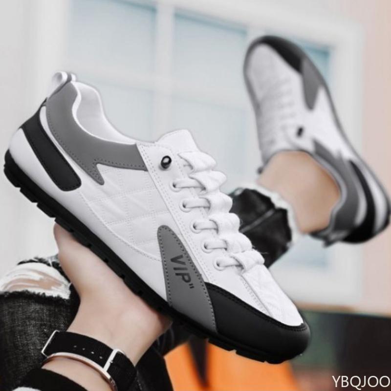 2026 Spring and Autumn Fashion New Versatile Trendy Men's Flat Flat Shoes Anti Slip Breathable One Foot Canvas Men's Shoes