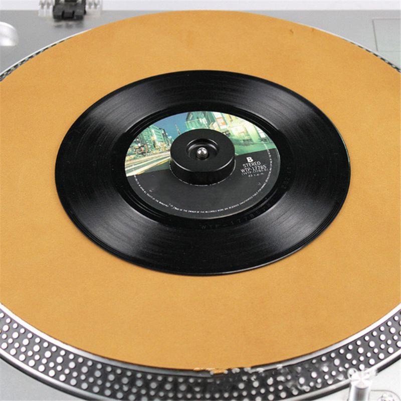 Adaptateur 45 tours - Aluminium, pour disque vinyle 7 pouces Adaptateur Dôme 45 pour Toutes les Platines