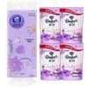 Cotton Soft 4-Ply Hanging Facial Tissue with Comfort Fabric Softener 4x400g Family Pack