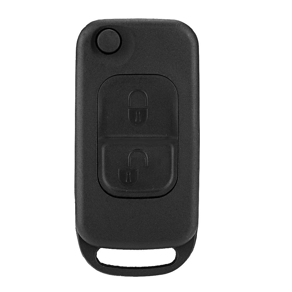 

Flip 2 Button Remote Key Fob Case Shell Cover Fit For Mercedes Benz SLK Class E113 ACES W168