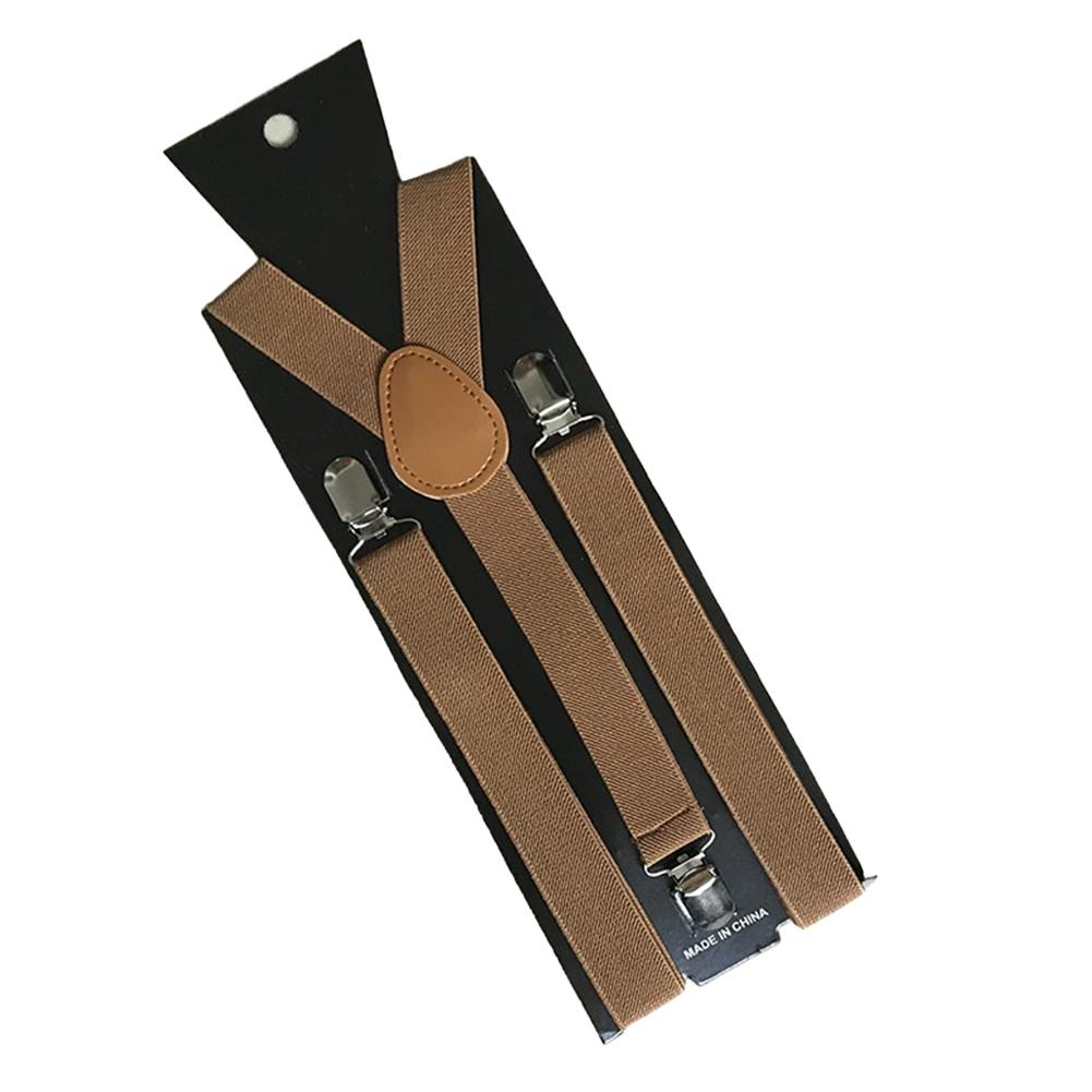 Suspenders For Men Pants Apparel Adult Suspender Man Shirt Dress Women Wedding Party Solid Colors Suit Skirt With Braces Straps