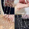 0.5/1/2m Imitation Pearl Copper Chain Bead Chain DIY Bracelet Necklace Jewelry Accessories Clothing Tassel Decoration Material