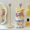 Wood Headband Holder For Women Girl Hairbands Organizer Hair Bow Storage Hairpins Hair Accessories Display Stand