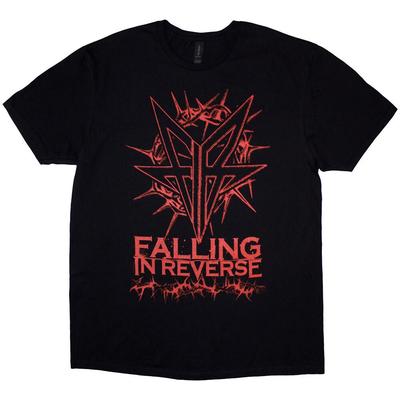 Camiseta Falling In Reverse Thorns Negra Nueva