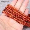 Multi-Gem Tiger Eye Beads: Yellow, Red, Gold, Sun