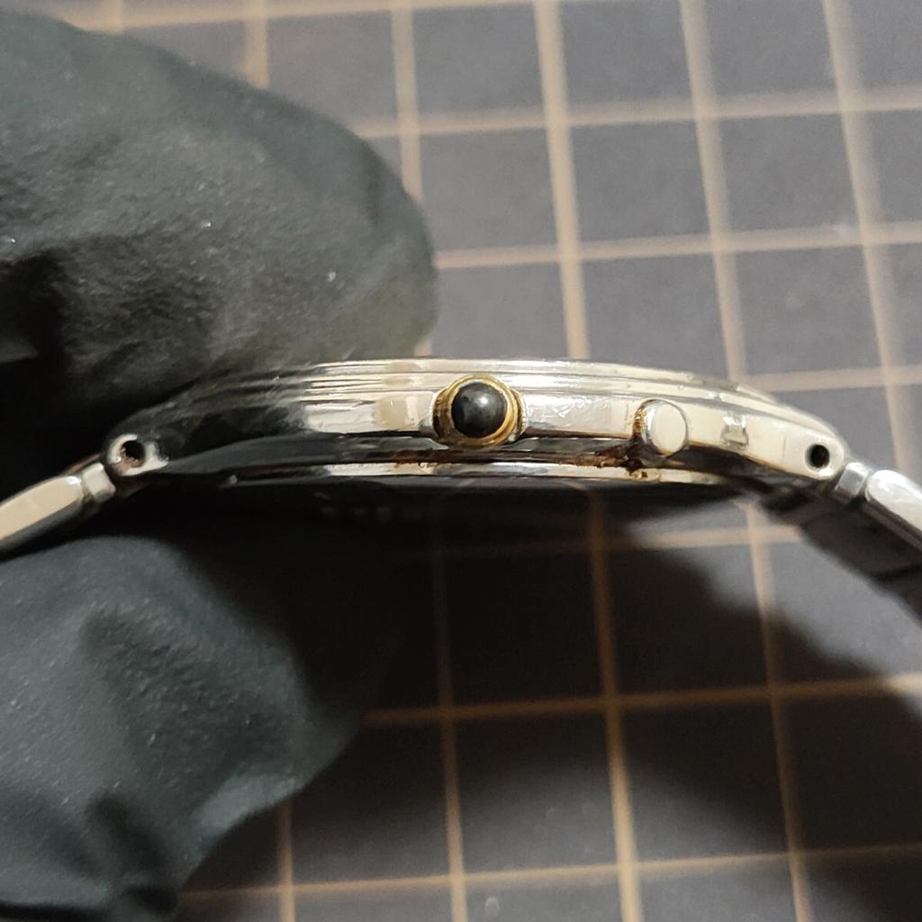 SEIKO DOLCE AGS Watch Vintage Silver Watch Management K26 [Working Condition] Men's 4M21-0B10