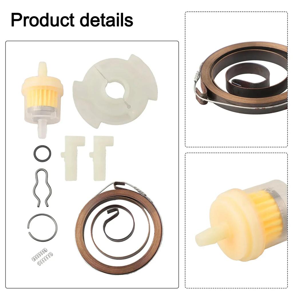 Recoil Starter Repair Kit Compatible with Multiple Engine Models Replacement Parts for 591139 593959 590588 595355 593961