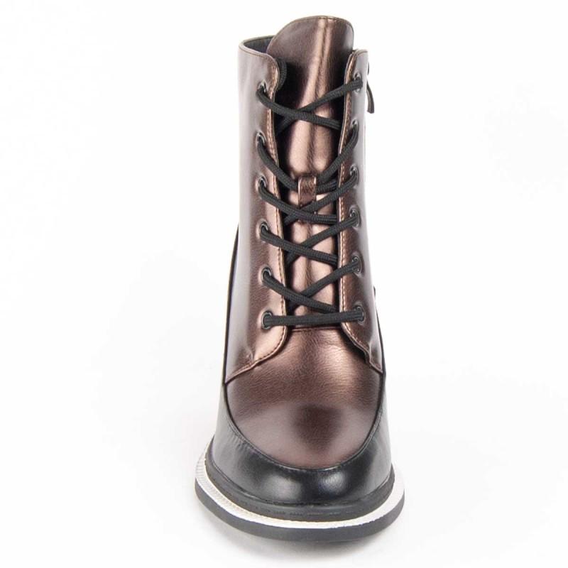 Botín De Tacón Para Mujer.  Montevita  Vareli3  100707