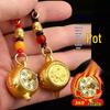 2025 Zodiac Animal Car Keychain & Mahjong Pendant