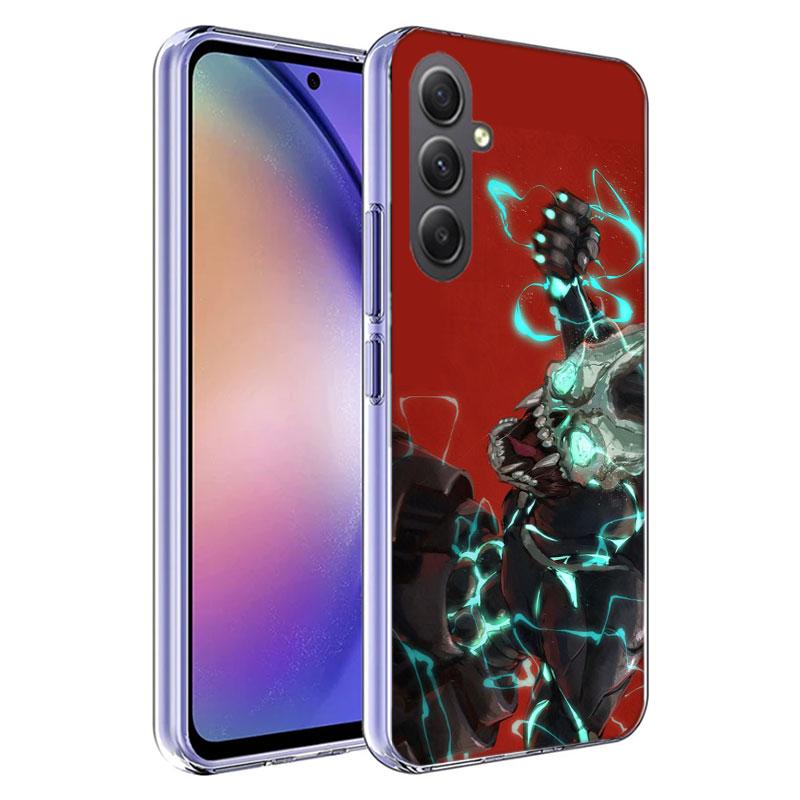 Kaiju No. 8 Anime Phone Case for Samsung A16 A26 A36 A56 A17 A37 A57 A07 A06 A02S A03 A04S A05S Galaxy Note 20 10 A50S A71 A51 A