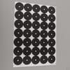 30x Billardtisch Markierungsaufkleber Selbst-
