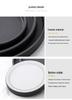 Nordic Ceramic Towel & Washbasin Storage Tray for Bathroom & Hotel Decor