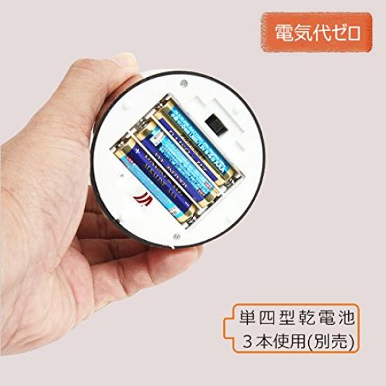 Lifeholder LED Motion & Light Sensor Night Light, Footlight, ABS Wood Grain Finish, Indoor Lighting for Entryways, Stairs, Hallways, Warm White (2