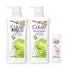 Clear Anti-Dandruff Volumizing Oil Control Shampoo Set