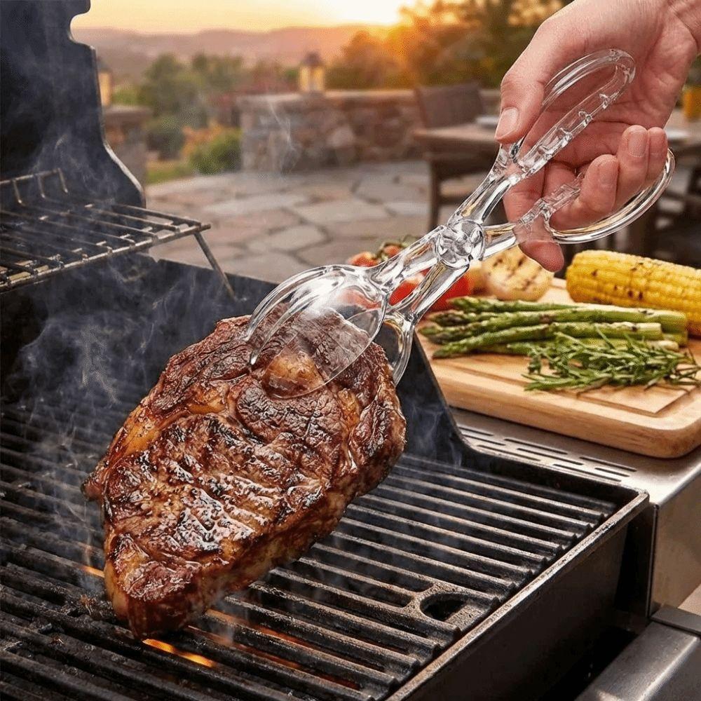 Plastic Salad Tongs Food-Grade Kitchen Clamp Multi-Purpose Food Clip  Wedding Feast