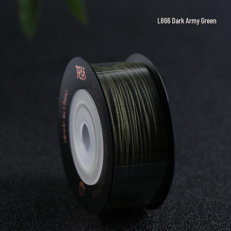 Dragon Knot High-A Jade Thread: Eco-friendly, Colorfast Jewelry Weaving Cord, 79 Colors, Handmade DIY Bracelet Material.