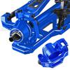 Aluminum Caster Block,Steering Blocks,Rear Stub Axle Carriers Upgrades Part for 1/10 WideMaxx/X-Maxx,RC Steering Block w/Bearings Hops up,RC Truck