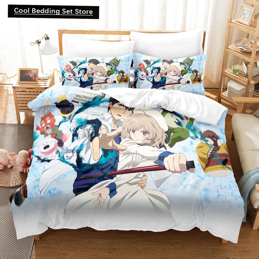 3D Anime In/Spectre Fictitious reasoning Bedding Sets Duvet Cover Set With Pillowcase Twin Full Queen King Bedclothes Bed Linen
