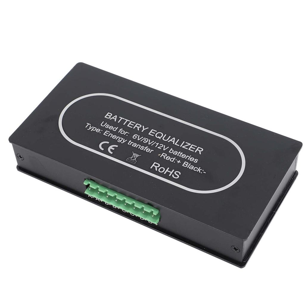 48V Battery Equalizer Aluminum Alloy Reverse Polarity Protection Battery Balancer for Car Boat